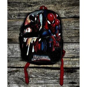 Marvel Spiderman Peter Parker & Miles Morales Kids 16" Backpack